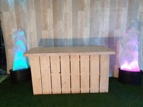 Buffettafel steigerhout (inklapbaar)